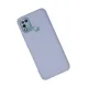 İnfinix Hot 10 Play Kılıf Nano içi Kadife Silikon - Lila