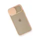 Apple iPhone 11 Pro Kılıf Palm Buzlu Kamera Sürgülü Silikon - Pembe