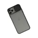 Apple iPhone 11 Pro Kılıf Palm Buzlu Kamera Sürgülü Silikon - Siyah