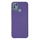 İnfinix Hot 10 Play Kılıf Nano içi Kadife Silikon - Mor