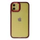 Apple iPhone 12 Kılıf Dora Kapak - Kırmızı