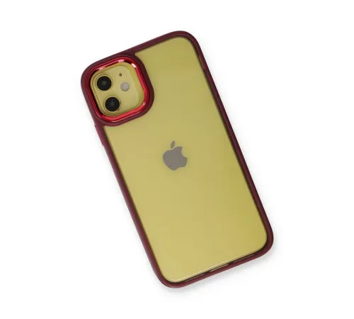 Apple iPhone 12 Kılıf Dora Kapak - Kırmızı