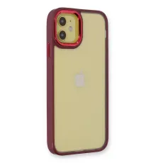 Apple iPhone 12 Kılıf Dora Kapak - Kırmızı