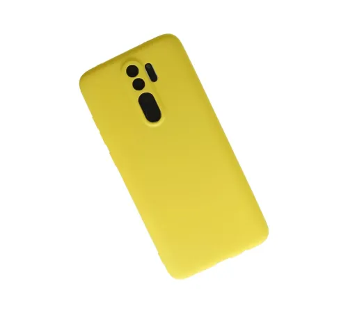 Xiaomi Redmi Note 8 Pro Kılıf First Silikon - Sarı
