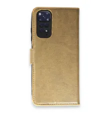 Xiaomi Redmi Note 11 Pro Kılıf Trend S Plus Kapaklı Kılıf - Gold