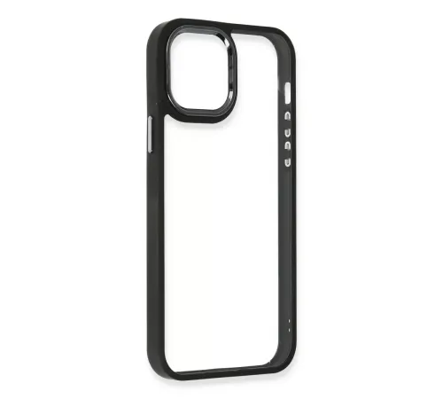 Apple iPhone 12 Pro Max Kılıf Dora Kapak - Siyah