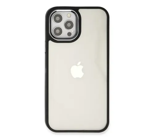 Apple iPhone 12 Pro Max Kılıf Dora Kapak - Siyah