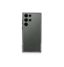 Samsung Galaxy S24 Ultra Kılıf Lensli Silikon - Gümüş