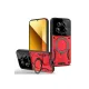Xiaomi Mi 14 Ultra Kılıf Joy Lens Standlı Kapak - Kırmızı