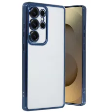 Samsung Galaxy S24 Ultra Kılıf Lensli Silikon - Lacivert