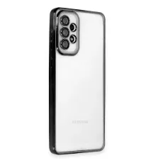 Samsung Galaxy A53 5G Kılıf Lensli Silikon - Siyah