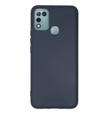 İnfinix Hot 10 Play Kılıf Nano içi Kadife Silikon - Lacivert