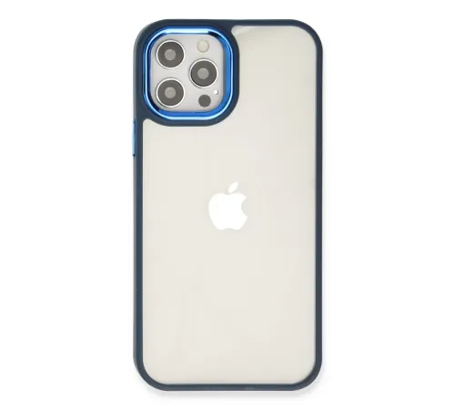 Apple iPhone 12 Pro Max Kılıf Dora Kapak - Mavi