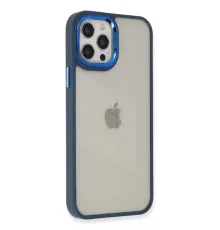 Apple iPhone 12 Pro Max Kılıf Dora Kapak - Mavi