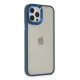 Apple iPhone 12 Pro Max Kılıf Dora Kapak - Mavi