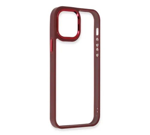 Apple iPhone 12 Pro Max Kılıf Dora Kapak - Kırmızı