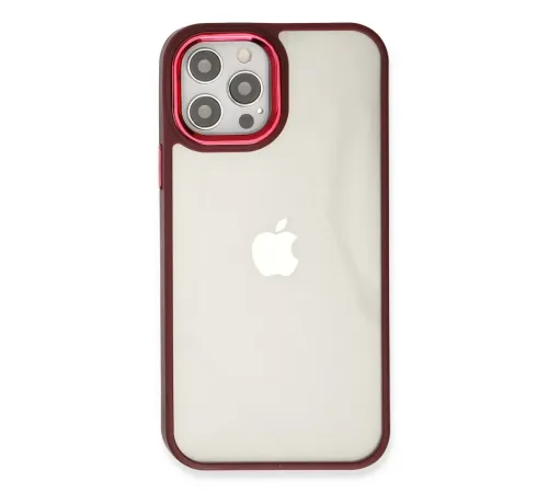 Apple iPhone 12 Pro Max Kılıf Dora Kapak - Kırmızı