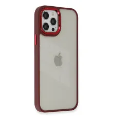 Apple iPhone 12 Pro Max Kılıf Dora Kapak - Kırmızı
