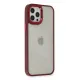Apple iPhone 12 Pro Max Kılıf Dora Kapak - Kırmızı