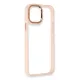 Apple iPhone 12 Pro Max Kılıf Dora Kapak - Pudra
