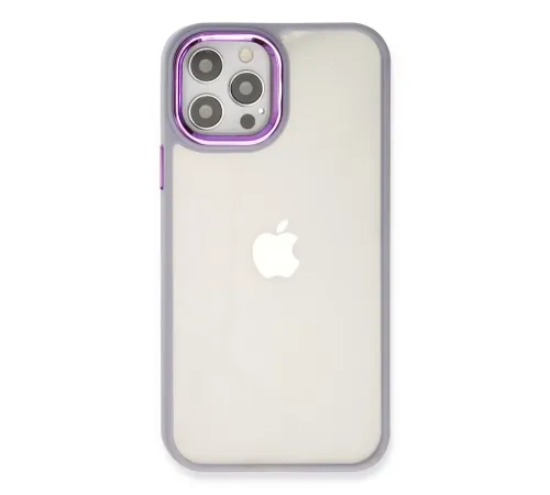 Apple iPhone 12 Pro Max Kılıf Dora Kapak - Lila