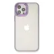 Apple iPhone 12 Pro Max Kılıf Dora Kapak - Lila