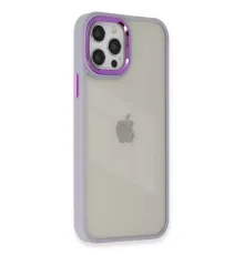 Apple iPhone 12 Pro Max Kılıf Dora Kapak - Lila