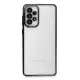 Samsung Galaxy A73 5G Kılıf Lensli Silikon - Siyah