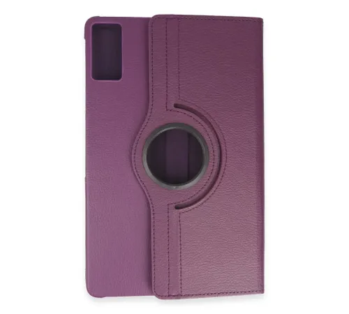 Xiaomi Redmi Pad SE Kılıf 360 Tablet Deri Kılıf - Mürdüm