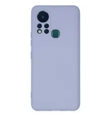 İnfinix Hot 11s Kılıf Nano içi Kadife Silikon - Lila