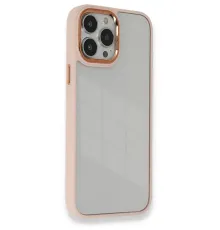 Apple iPhone 13 Pro Kılıf Dora Kapak - Pudra