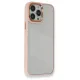 Apple iPhone 13 Pro Max Kılıf Dora Kapak - Pudra