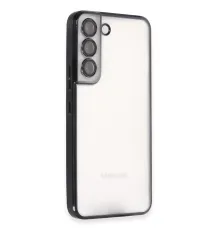 Samsung Galaxy S22 Kılıf Lensli Silikon - Siyah