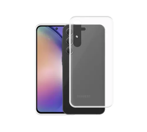 Samsung Galaxy A55 5G Kılıf Lüx Şeffaf Silikon