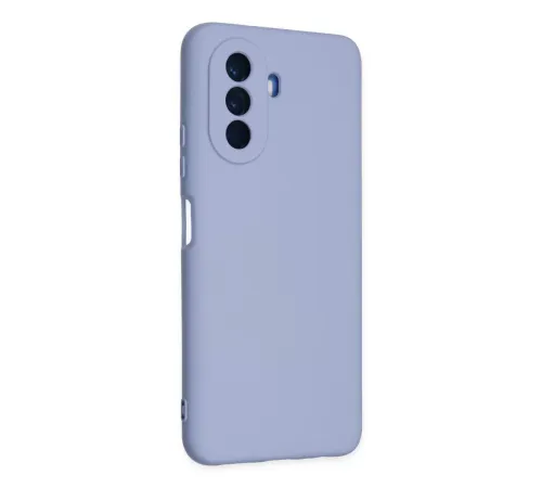 Huawei Nova Y70 Kılıf Nano içi Kadife Silikon - Lila