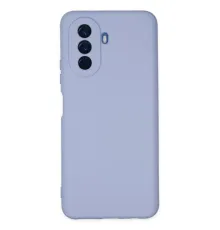 Huawei Nova Y70 Kılıf Nano içi Kadife Silikon - Lila