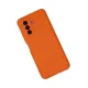 Huawei Nova Y70 Kılıf Nano içi Kadife Silikon - Turuncu