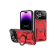 Apple iPhone 16 Pro Max Kılıf Joy Lens Standlı Kapak - Kırmızı