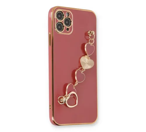Apple iPhone 11 Pro Kılıf Esila Silikon - Kırmızı