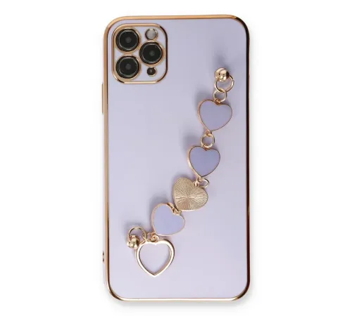Apple iPhone 11 Pro Kılıf Esila Silikon - Lila