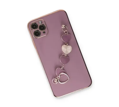 Apple iPhone 11 Pro Kılıf Esila Silikon - Mor