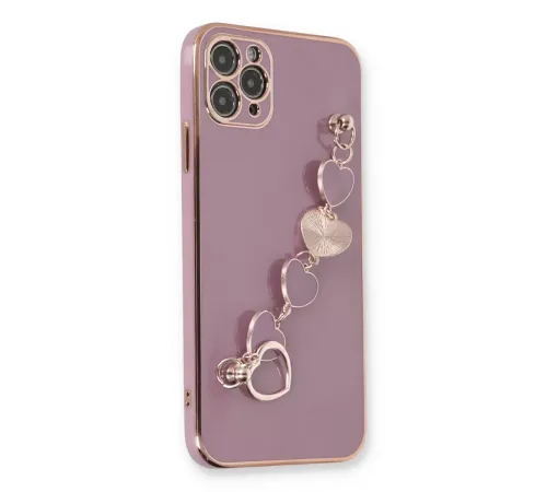 Apple iPhone 11 Pro Kılıf Esila Silikon - Mor