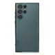 Samsung Galaxy S22 Ultra Kılıf Lensli Silikon - Yeşil