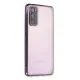 Samsung Galaxy S20 FE Kılıf Lensli Silikon - Mor