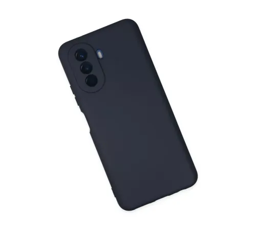 Huawei Nova Y70 Kılıf Nano içi Kadife Silikon - Lacivert