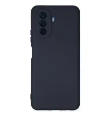 Huawei Nova Y70 Kılıf Nano içi Kadife Silikon - Lacivert