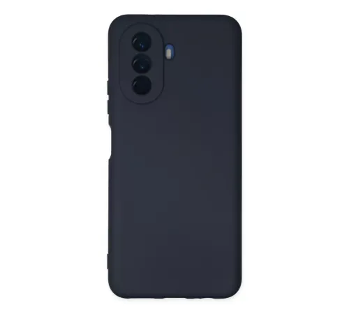 Huawei Nova Y70 Kılıf Nano içi Kadife Silikon - Lacivert