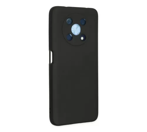 Huawei Nova Y90 Kılıf Nano içi Kadife Silikon - Siyah