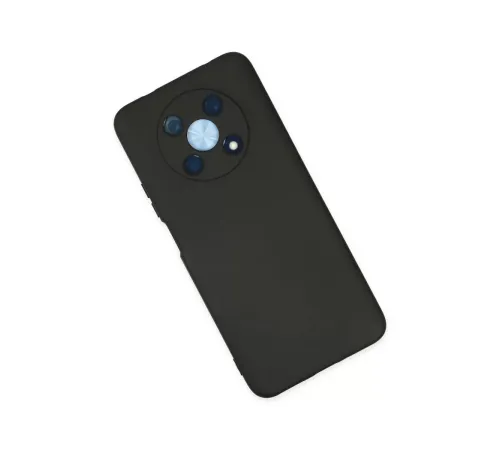 Huawei Nova Y90 Kılıf Nano içi Kadife Silikon - Siyah
