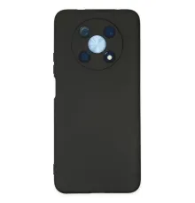Huawei Nova Y90 Kılıf Nano içi Kadife Silikon - Siyah